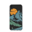 Black Vintage Peaks iPhone XR Case