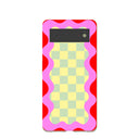 Seashell Warp Grid Google Pixel 6 Case