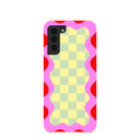 Seashell Warp Grid Samsung Galaxy S21 Case