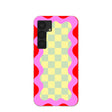 Seashell Warp Grid Samsung Galaxy S25 Case