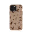 Chocolate Brown Wild Frontier iPhone 13 Pro Max Case
