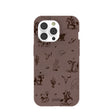 Chocolate Brown Wild Frontier iPhone 14 Pro Case