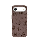 Chocolate Brown Wild Frontier iPhone Air Case