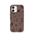 Chocolate Brown Wild Frontier iPhone 17 Case