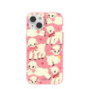 Bubblegum Pink Wool You Be Mine iPhone 14 Case