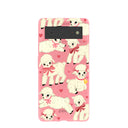 Bubblegum Pink Wool You Be Mine Google Pixel 6 Case