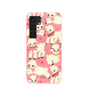 Bubblegum Pink Wool You Be Mine Samsung Galaxy S25 Case