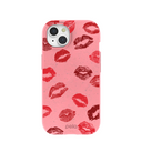 Bubblegum Pink XOXO iPhone 15 Case