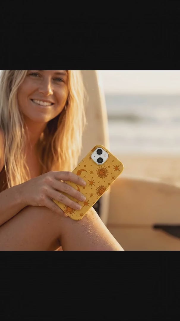 Honey Sun and Moon iPhone 16 Pro Max Case - Product video demonstration