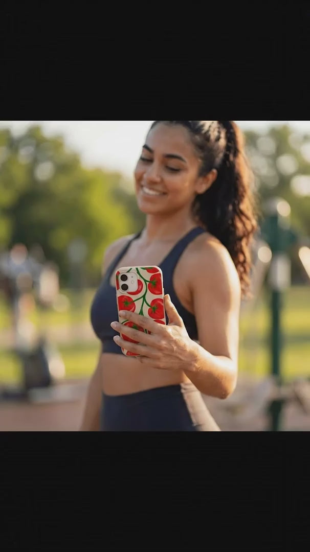 Seashell Tomato Tango iPhone 16 Pro Case - Product video demonstration