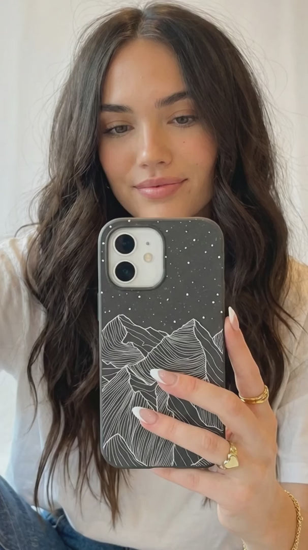 Black Night Panorama iPhone 13 Case