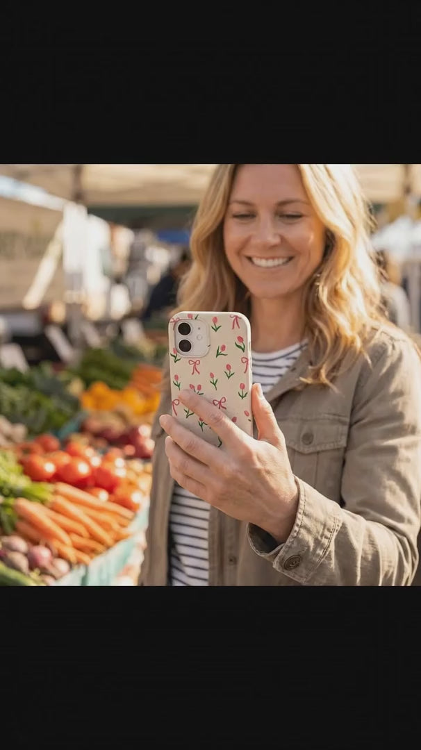 Seashell Tulip Bliss iPhone 16 Pro Case - Product video demonstration