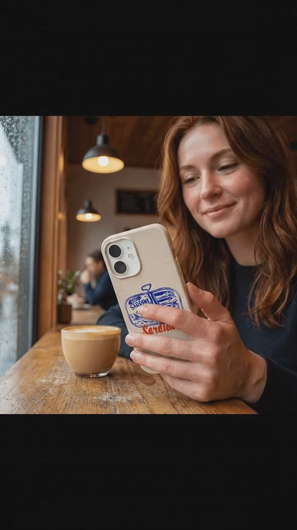 Seashell Sardines iPhone 16 Pro Case - Product video demonstration