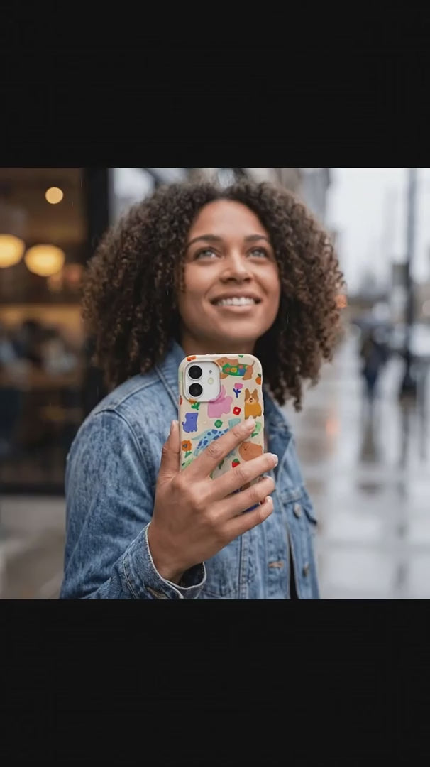 Seashell Pup Bloom iPhone 15 Pro Case - Product video demonstration