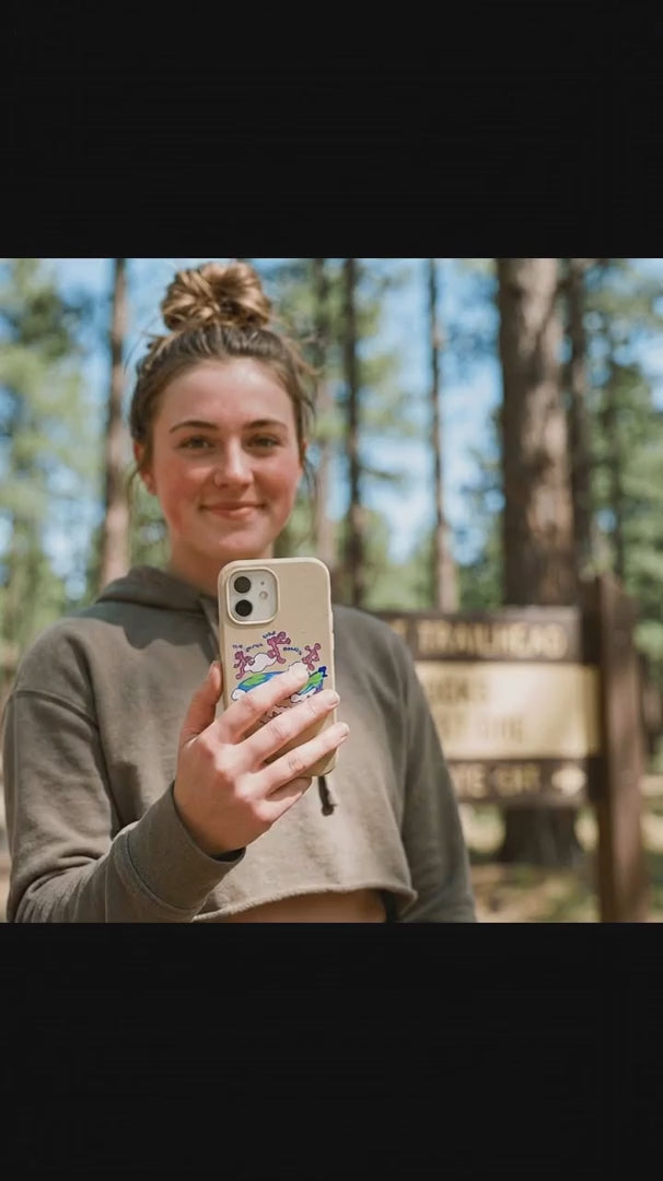 Seashell Earth Music iPhone 15 Case - Product video demonstration