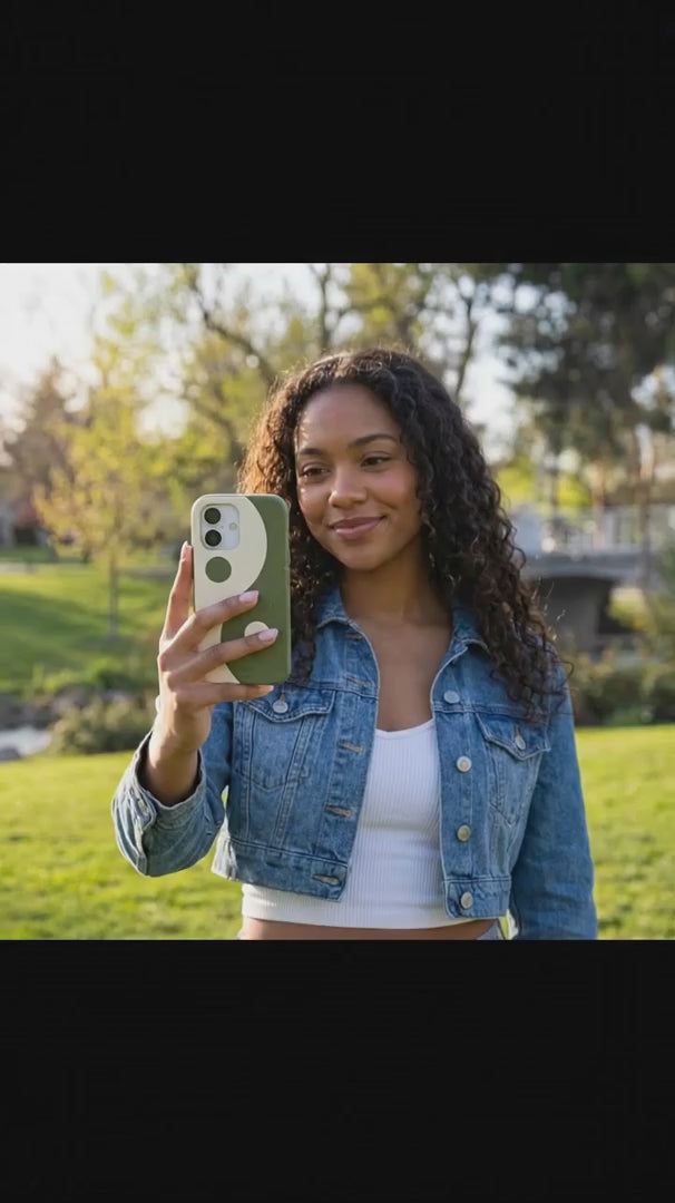 Forest Floor Yin Yang iPhone 17 Pro Case - Product video demonstration