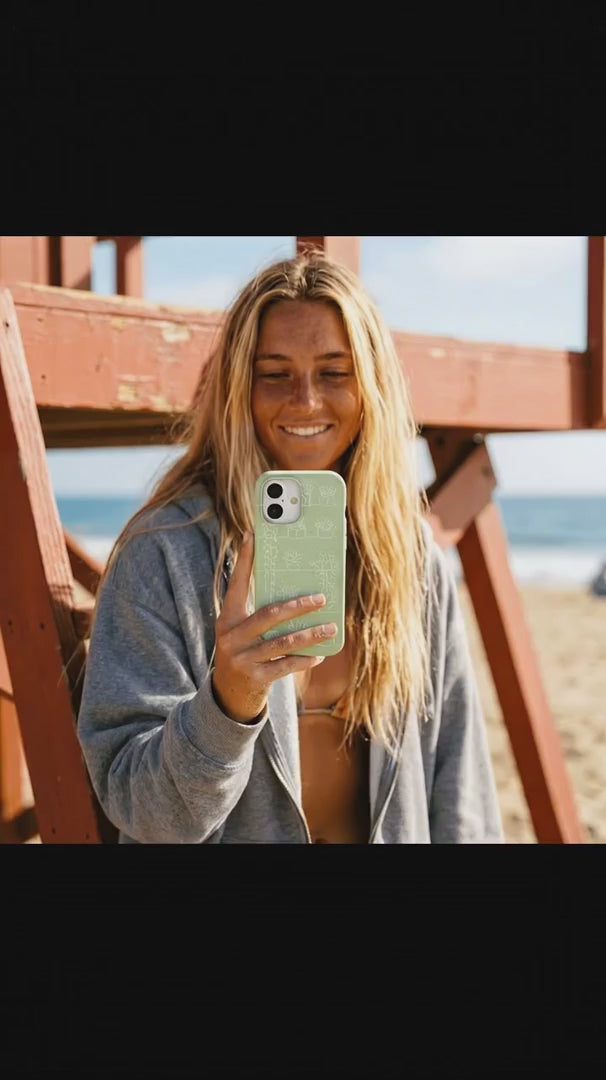 Sage Green Green Cascade iPhone 16 Pro Case - Product video demonstration