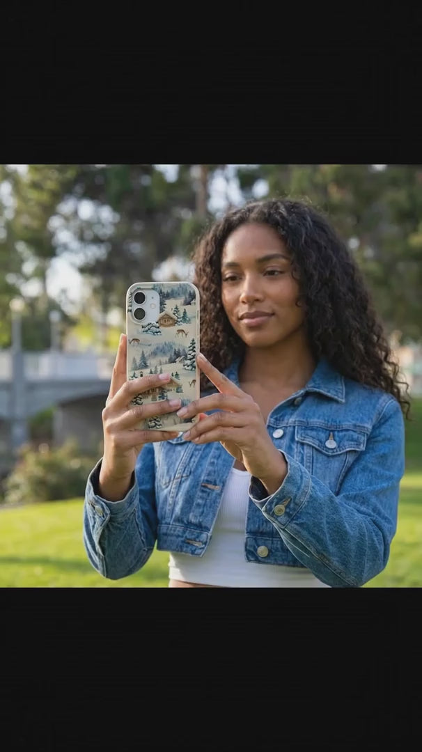 London Fog Whitetail Winter iPhone 16 Pro Case - Product video demonstration