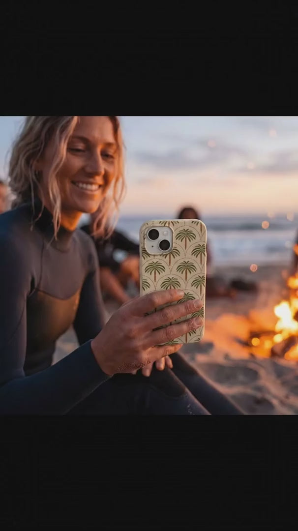 Seashell Palm Reverie iPhone 17 Pro Case - Product video demonstration