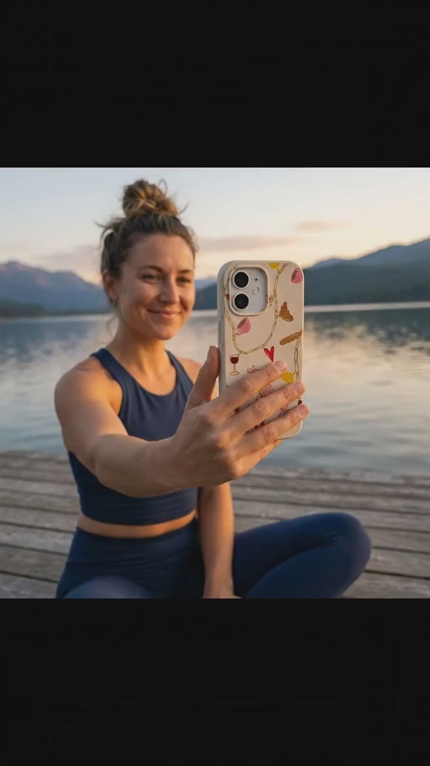 Seashell City of Love iPhone 16 Pro Max Case - Product video demonstration