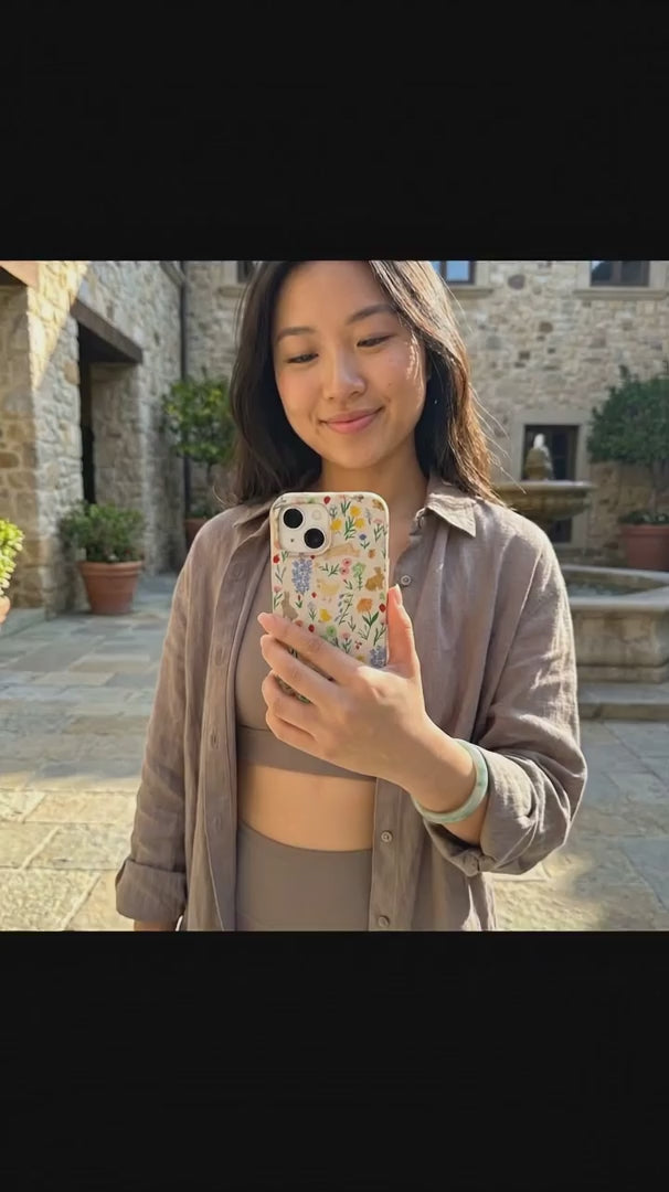 Seashell Flourish iPhone 16 Pro Case - Product video demonstration