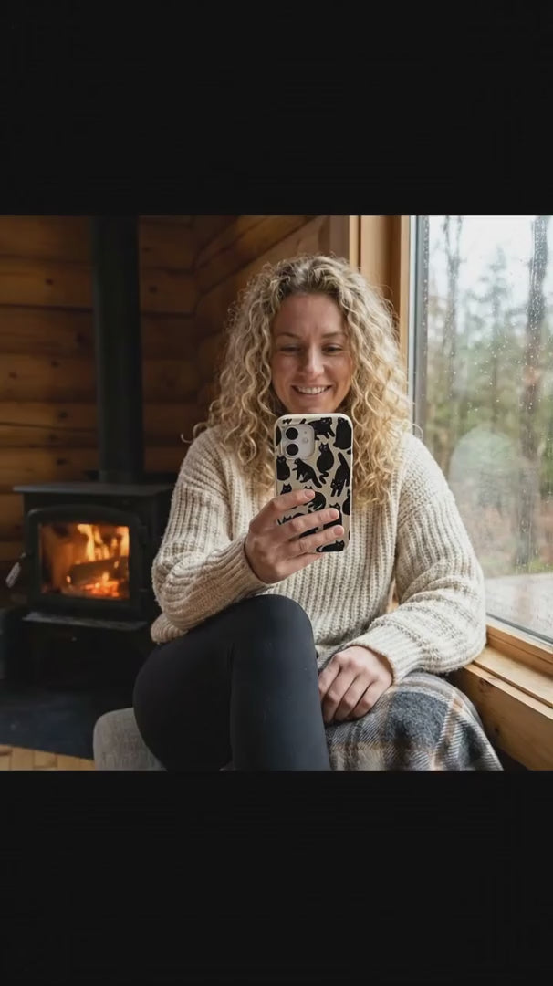 London Fog Night Meowers iPhone 16 Pro Max Case - Product video demonstration