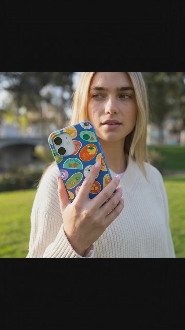 Electric Blue Frutti Club iPhone 17 Pro Case - Product video demonstration