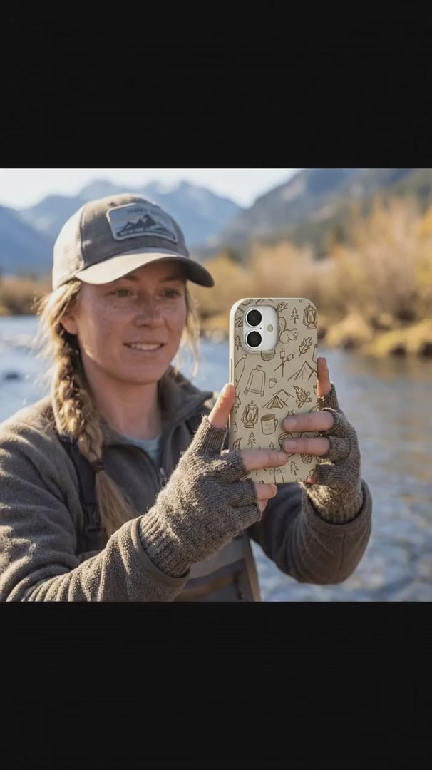 London Fog Camp Pela iPhone 15 Case - Product video demonstration
