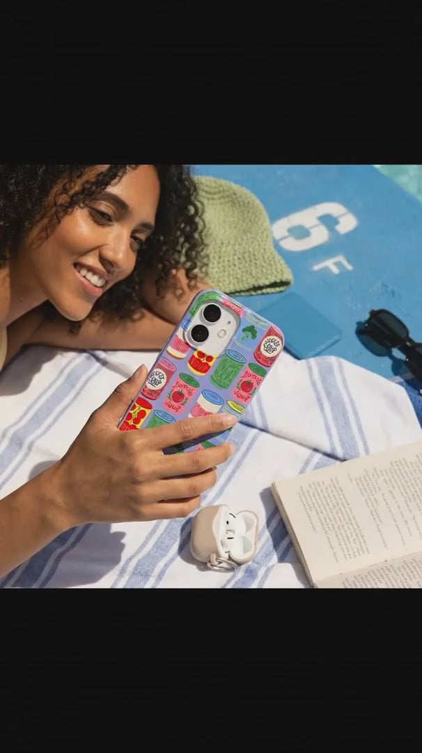 Electric Blue Soup Stories iPhone 16 Pro Max Case - Product video demonstration