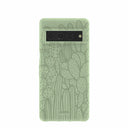 Sage Green Cacti Google Pixel 7 Pro Case
