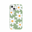 Sage Green Daisy iPhone 14 Case
