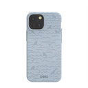 Powder Blue Fin iPhone 13 Mini Case