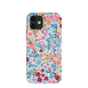 Powder Blue Fleurs iPhone 12/ iPhone 12 Pro Case