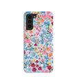 Powder Blue Fleurs Samsung Galaxy S21 Case