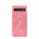 Bubblegum Pink Flora Google Pixel 6a Case