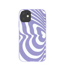 Lavender Flutter Left iPhone 11 Case