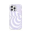 Lavender Flutter Left iPhone 15 Pro Max Case