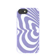 Lavender Flutter Left iPhone 6/6s/7/8/SE Case