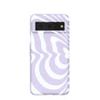 Lavender Flutter Left Google Pixel 8 Case
