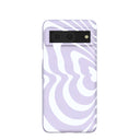 Lavender Flutter Left Google Pixel 8 Case