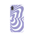 Lavender Flutter Right iPhone XR Case