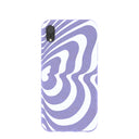 Lavender Flutter Right iPhone XR Case