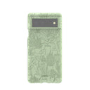 Sage Green Green Oasis Google Pixel 6 Case