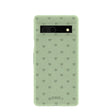 Sage Green Hearts Google Pixel 7a Case