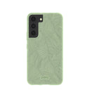 Sage Green Lushy Leaves Samsung Galaxy S22 Case