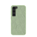 Sage Green Lushy Leaves Samsung Galaxy S23 Case