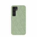 Sage Green Lushy Leaves Samsung Galaxy S24 Case