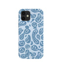 Powder Blue Melting Faces iPhone 12/ iPhone 12 Pro Case