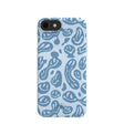 Powder Blue Melting Faces iPhone 6/6s/7/8/SE Case