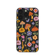 Black Midnight Shrooms iPhone 13 Pro Case
